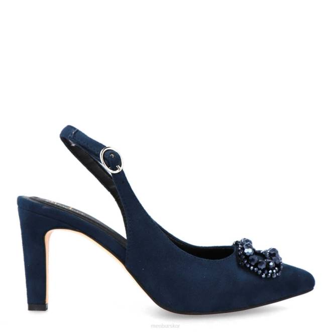 Menbur kvinnor mörkblå antronapiana casual chic sko 608J3518