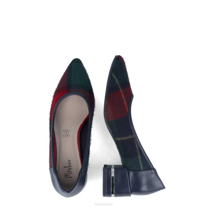 Menbur kvinnor mörkblå canovetta casual chic sko 608J403