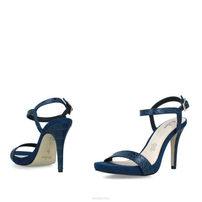 Menbur kvinnor mörkblå capodirigo casual chic sko 608J3089