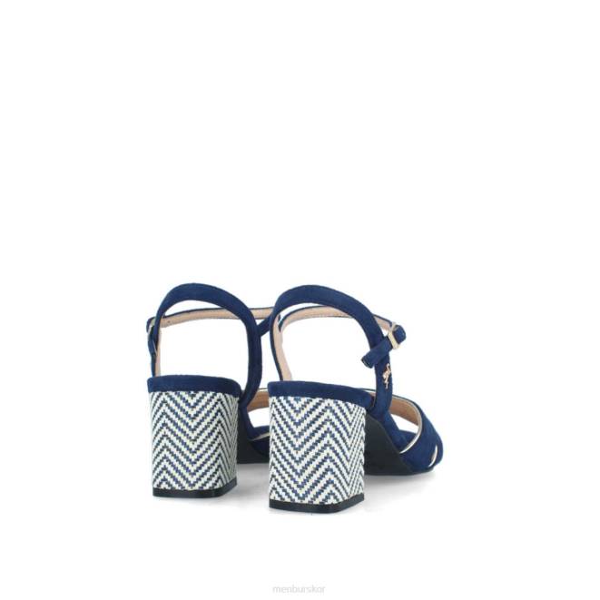 Menbur kvinnor mörkblå ligur casual chic sko 608J3125