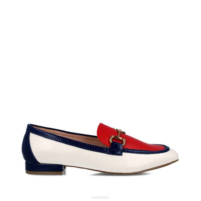 Menbur kvinnor mörkblå ormar casual chic sko 608J3474