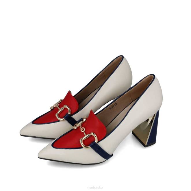 Menbur kvinnor mörkblå ormar casual chic sko 608J3475