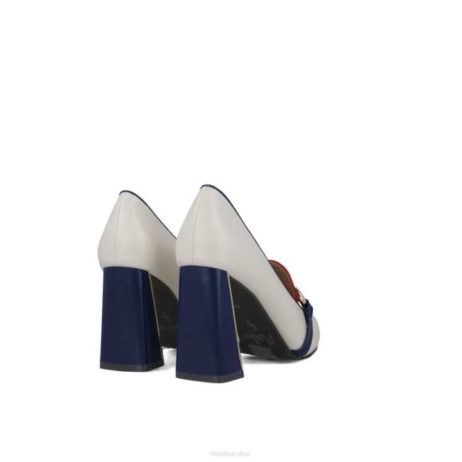 Menbur kvinnor mörkblå ormar casual chic sko 608J3475