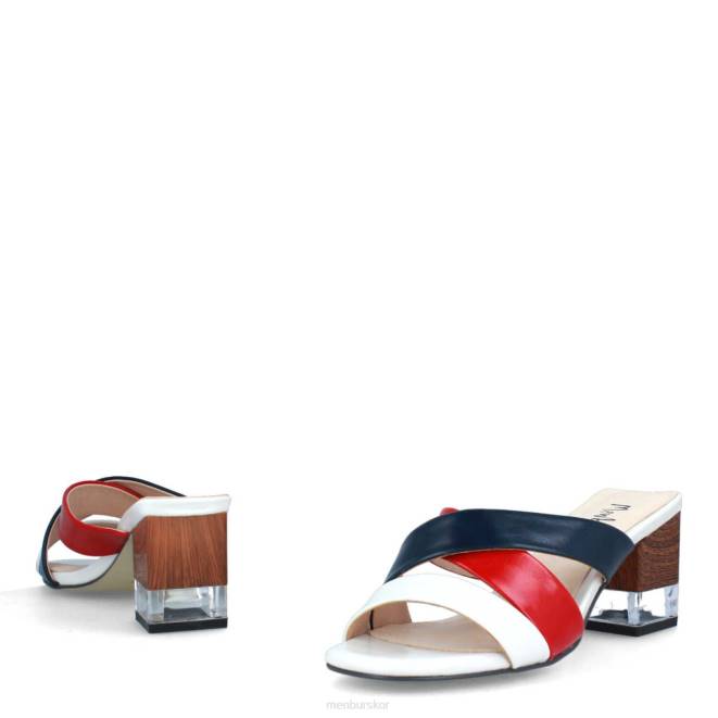 Menbur kvinnor mörkblå perosa casual chic sko 608J3426