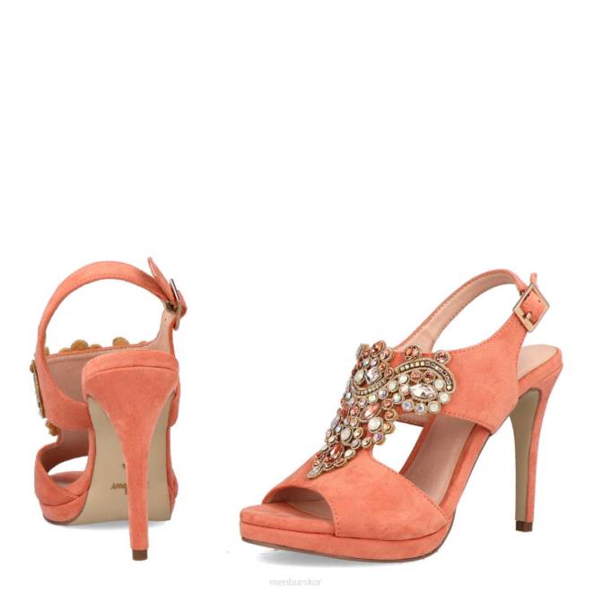 Menbur kvinnor orange beorchia casual chic sko 608J3301