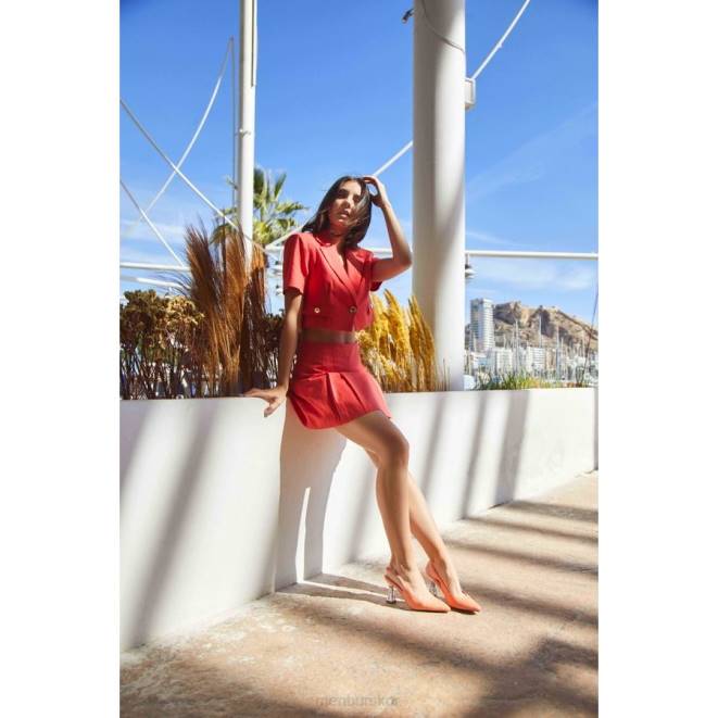 Menbur kvinnor orange enif casual chic sko 608J454