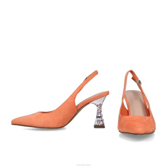 Menbur kvinnor orange enif casual chic sko 608J454