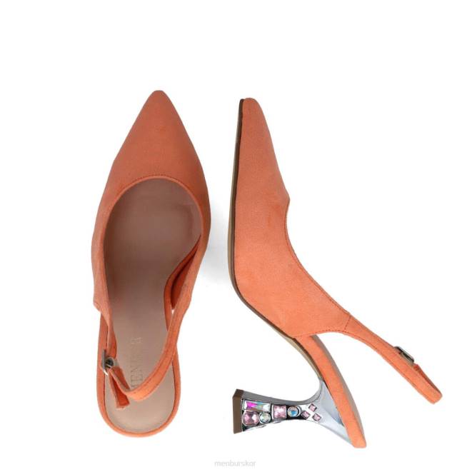 Menbur kvinnor orange enif casual chic sko 608J454