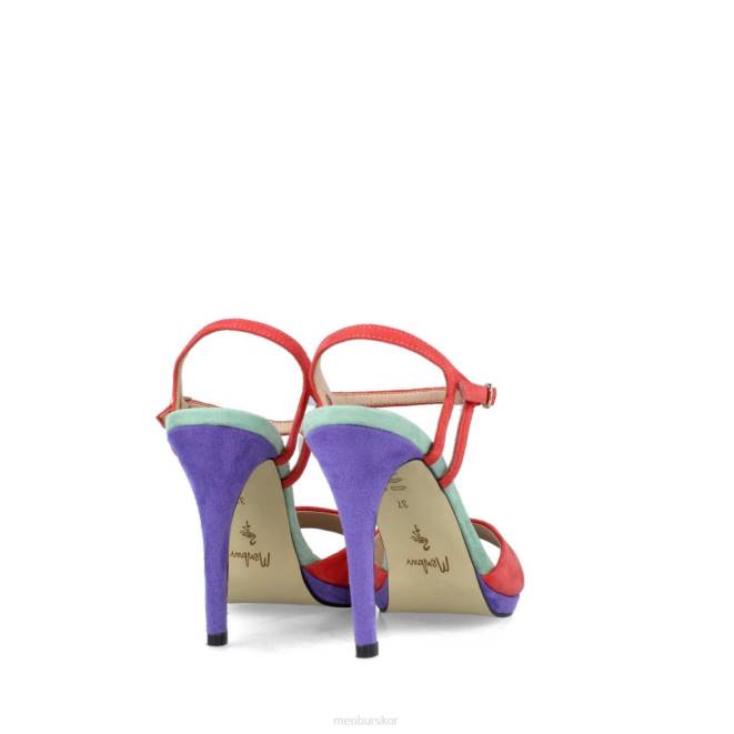 Menbur kvinnor orange kamoron casual chic sko 608J3086