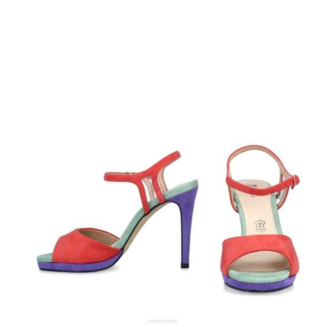 Menbur kvinnor orange kamoron casual chic sko 608J3086