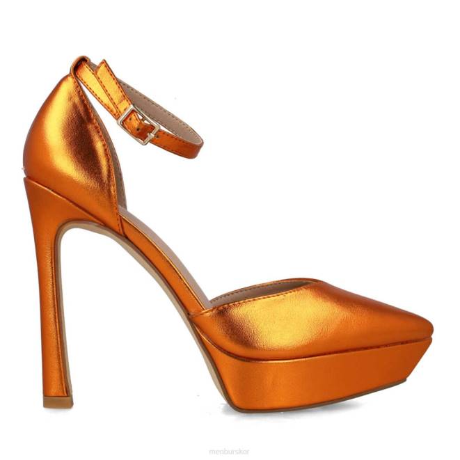 Menbur kvinnor orange triangulum casual chic sko 608J2997