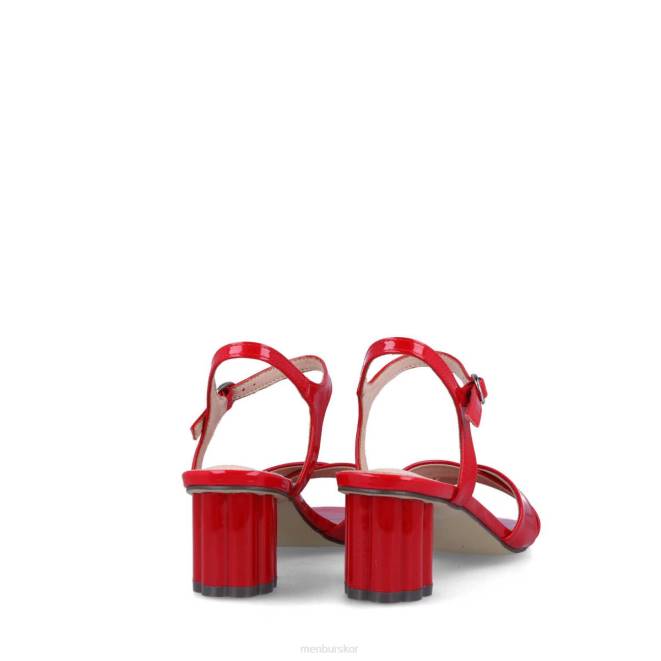 Menbur kvinnor röd albule casual chic sko 608J3257