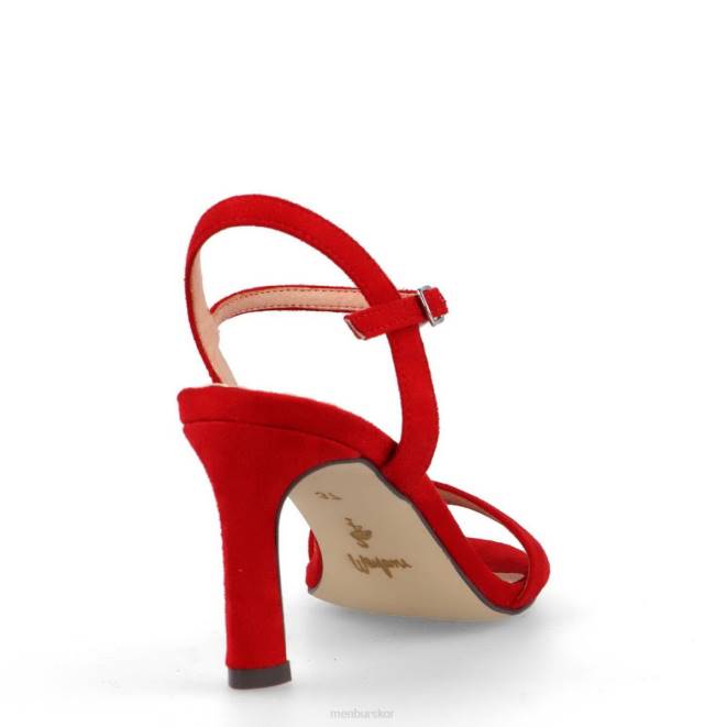 Menbur kvinnor röd alfedena casual chic sko 608J3274