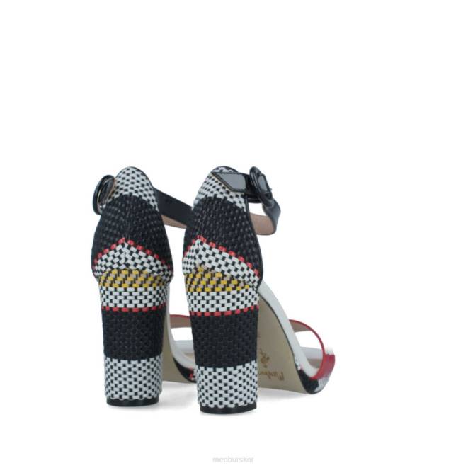 Menbur kvinnor röd anconella casual chic sko 608J3032