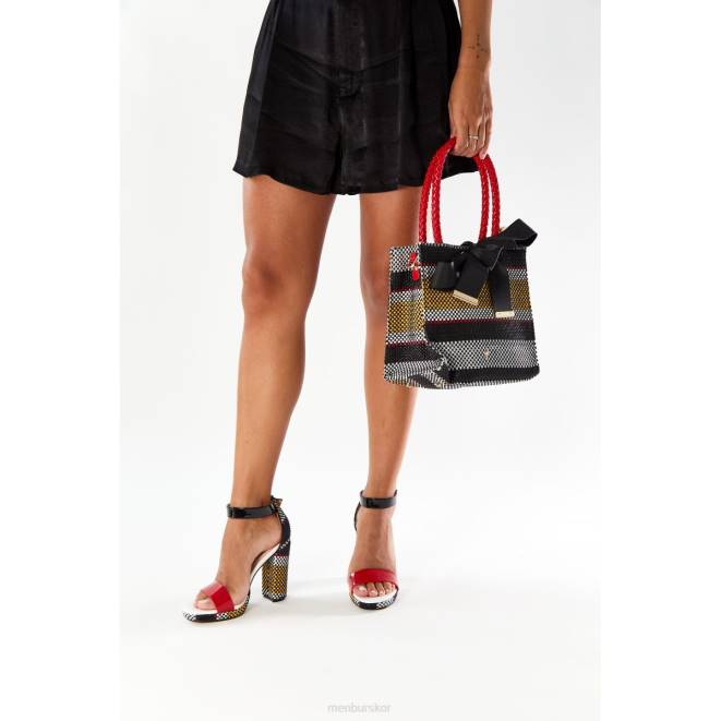 Menbur kvinnor röd anconella casual chic sko 608J3032