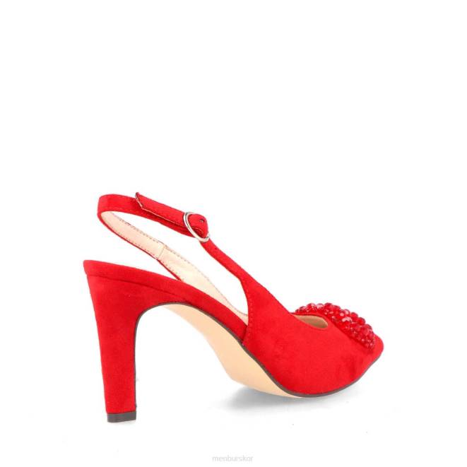 Menbur kvinnor röd antronapiana casual chic sko 608J464