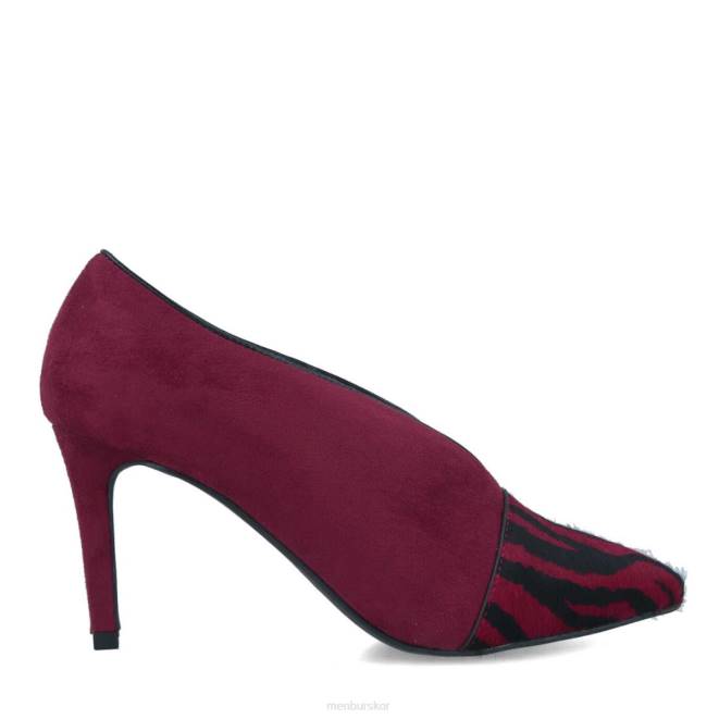 Menbur kvinnor röd arnone casual chic sko 608J3409