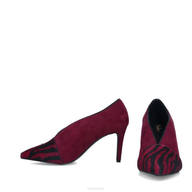 Menbur kvinnor röd arnone casual chic sko 608J3409