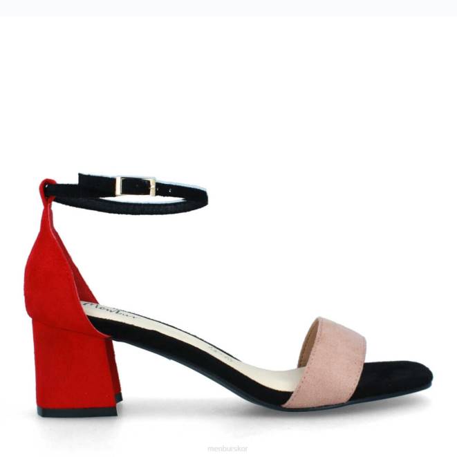 Menbur kvinnor röd aschi casual chic sko 608J3610