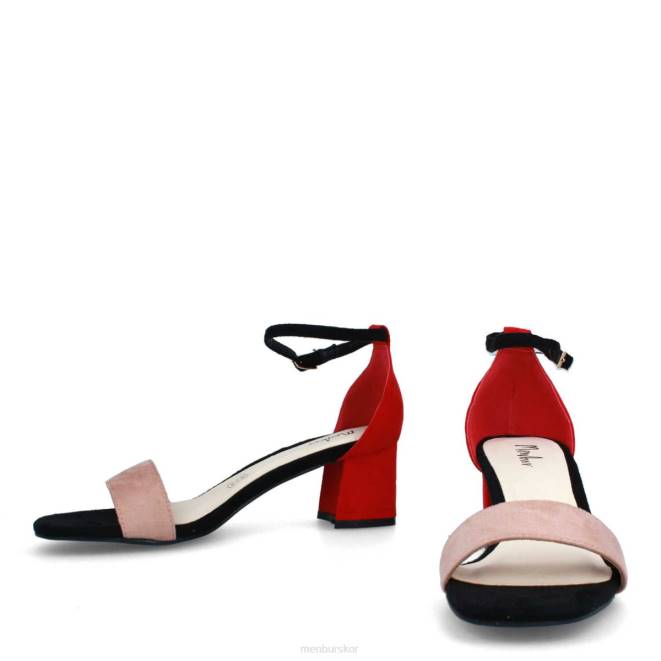 Menbur kvinnor röd aschi casual chic sko 608J3610