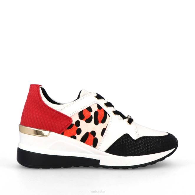 Menbur kvinnor röd baglioni casual chic sko 608J434