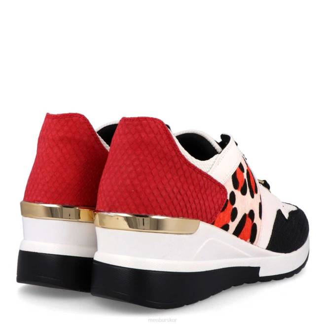 Menbur kvinnor röd baglioni casual chic sko 608J434