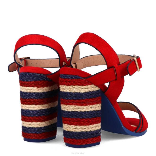 Menbur kvinnor röd bonavigo casual chic sko 608J3561