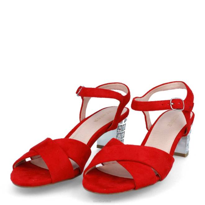 Menbur kvinnor röd borgata casual chic sko 608J498