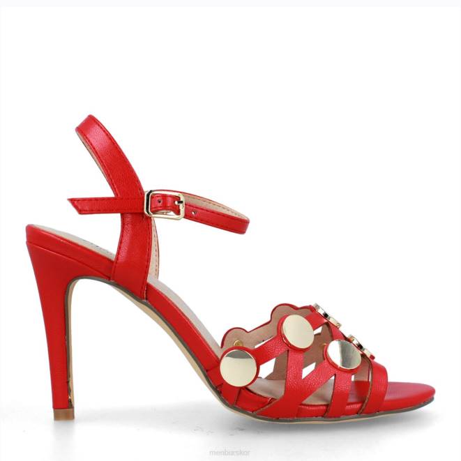 Menbur kvinnor röd caccuri casual chic sko 608J3287