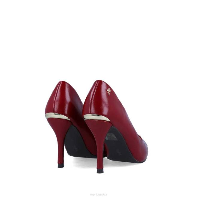 Menbur kvinnor röd calari casual chic sko 608J3371