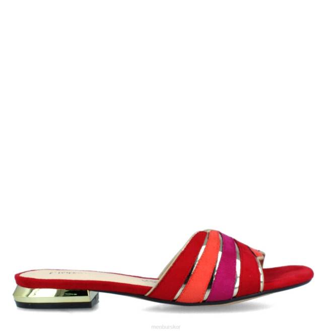 Menbur kvinnor röd calibano casual chic sko 608J3173