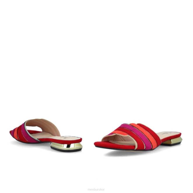 Menbur kvinnor röd calibano casual chic sko 608J3173