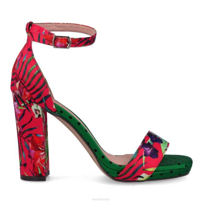 Menbur kvinnor röd callalta casual chic sko 608J3033