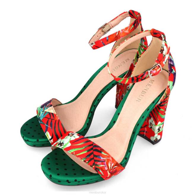 Menbur kvinnor röd callalta casual chic sko 608J3033