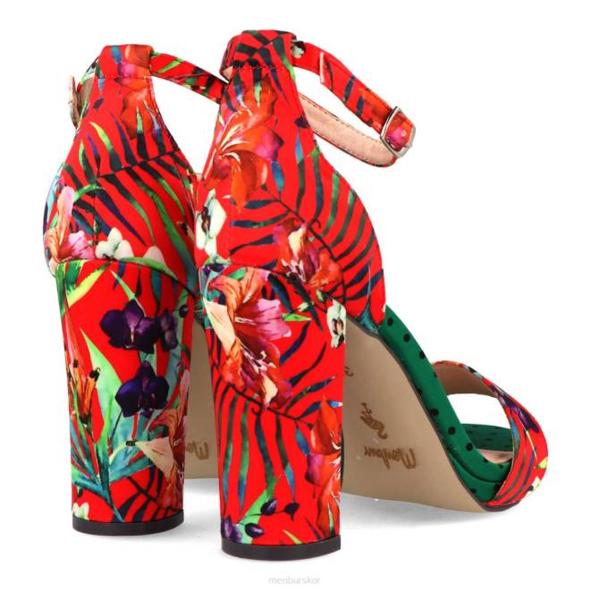 Menbur kvinnor röd callalta casual chic sko 608J3033