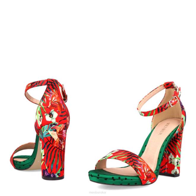 Menbur kvinnor röd callalta casual chic sko 608J3033