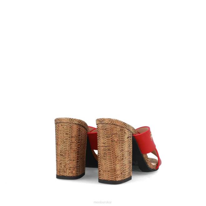 Menbur kvinnor röd cantiano casual chic sko 608J217