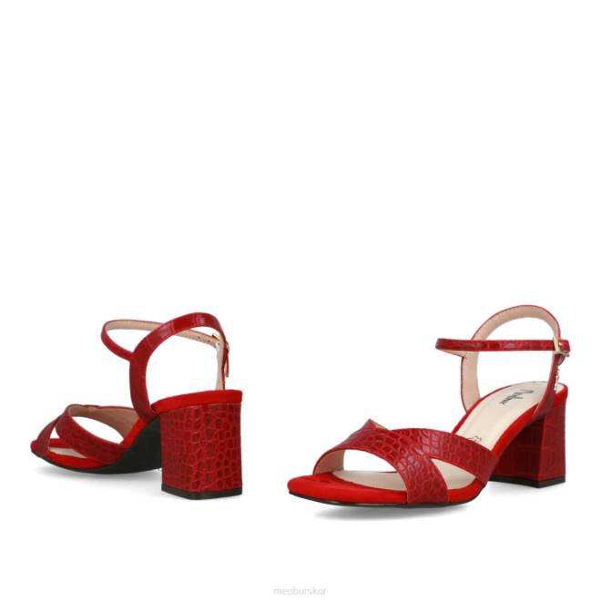 Menbur kvinnor röd capodimonte casual chic sko 608J3127