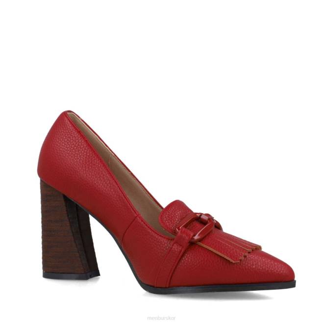 Menbur kvinnor röd sextaner casual chic sko 608J2991