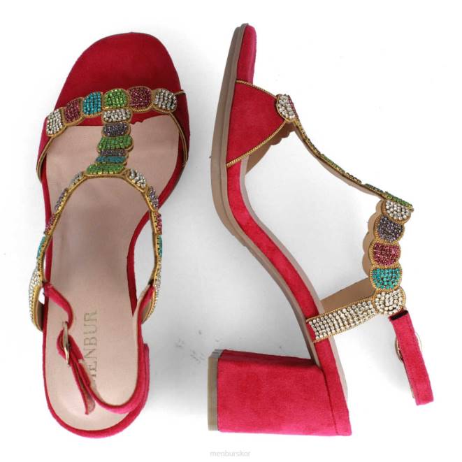 Menbur kvinnor rosa bolano casual chic sko 608J3575