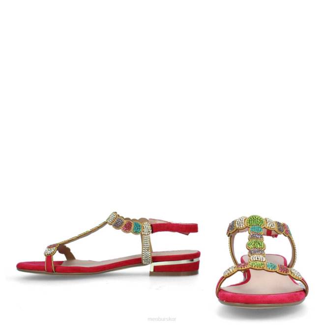 Menbur kvinnor rosa dombastone casual chic sko 608J3334