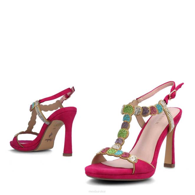 Menbur kvinnor rosa dorena casual chic sko 608J3586