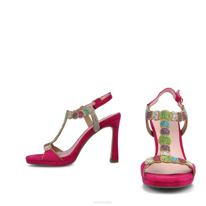 Menbur kvinnor rosa dorena casual chic sko 608J3586