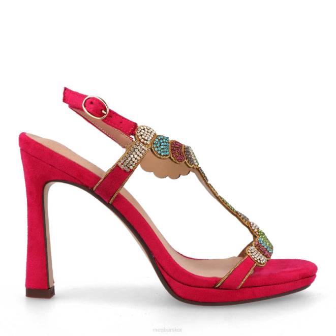 Menbur kvinnor rosa dorena casual chic sko 608J3586