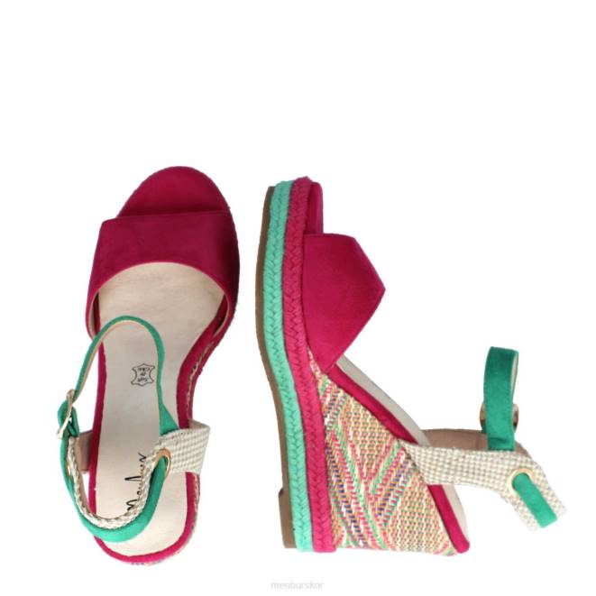 Menbur kvinnor rosa nardo casual chic sko 608J3077