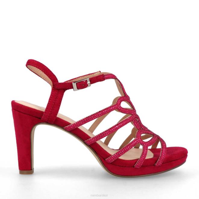 Menbur kvinnor rosa solferino casual chic sko 608J354