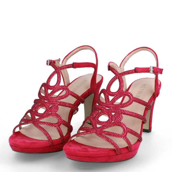 Menbur kvinnor rosa solferino casual chic sko 608J354