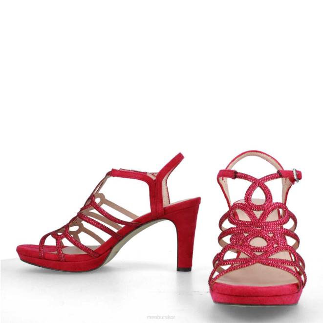 Menbur kvinnor rosa solferino casual chic sko 608J354