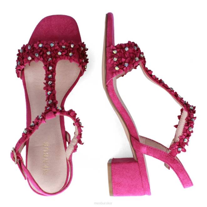 Menbur kvinnor rosa valtellina casual chic sko 608J3326