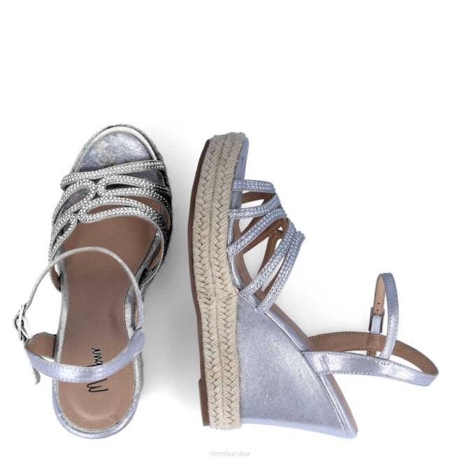 Menbur kvinnor silver antrosano casual chic sko 608J524